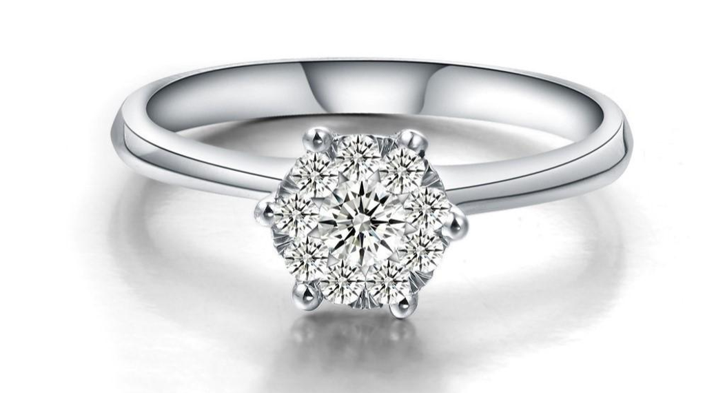 Graff Craftsman finishing Graff Diamond Engagement Ring